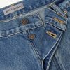 Wide-Leg Distressed Jeans - CU Wide-Leg Distressed Jeans - CU