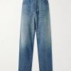 Wide-Leg Distressed Jeans Wide-Leg Distressed Jeans