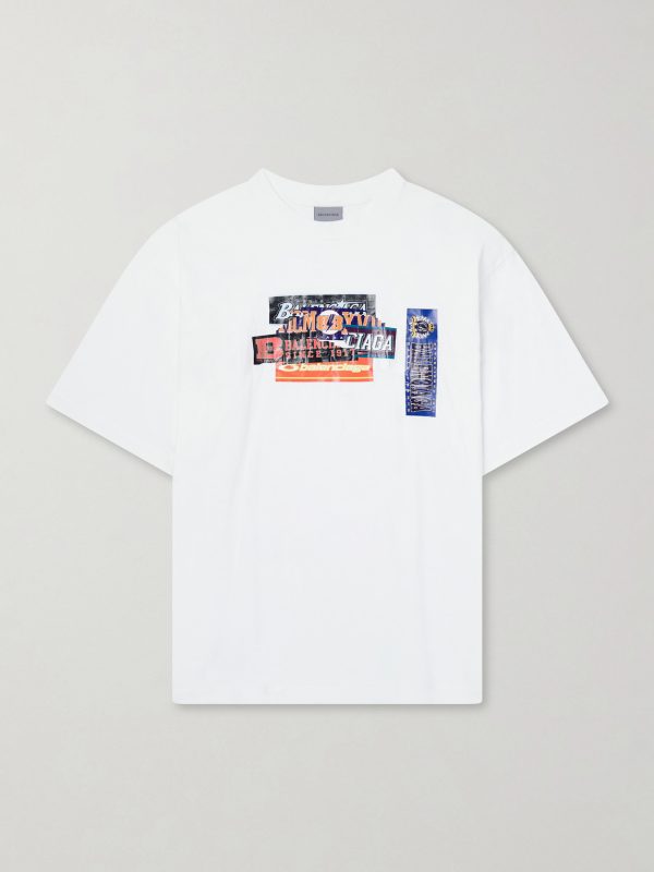 Printed Cotton-Jersey T-Shirt Printed Cotton-Jersey T-Shirt