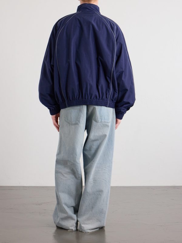Logo-Print Cotton-Blend Track Jacket - BK Logo-Print Cotton-Blend Track Jacket - BK