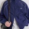 Logo-Print Cotton-Blend Track Jacket - CU Logo-Print Cotton-Blend Track Jacket - CU