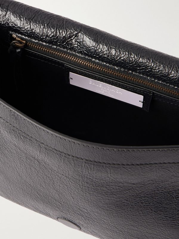 Le City Flap Small Arena Textured-Leather Messenger Bag - E1