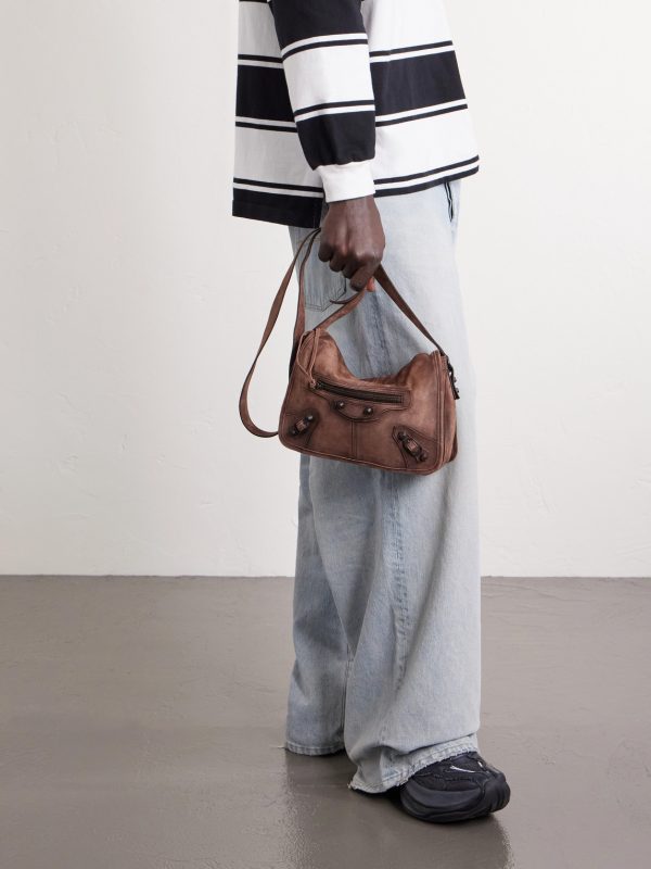 Le City Flap Messenger Leather Bag - FR Le City Flap Messenger Leather Bag - FR