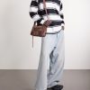 Le City Flap Messenger Leather Bag - OU Le City Flap Messenger Leather Bag - OU