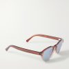 Round-Frame Acetate Sunglasses - FR Round-Frame Acetate Sunglasses - FR