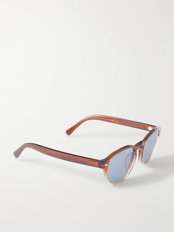 Round-Frame Acetate Sunglasses - FR Round-Frame Acetate Sunglasses - FR