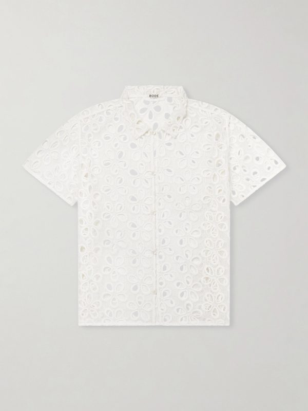 Primrose Cotton-Lace Shirt Primrose Cotton-Lace Shirt