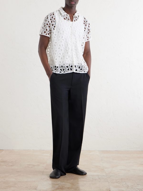 Primrose Cotton-Lace Shirt - OU Primrose Cotton-Lace Shirt - OU