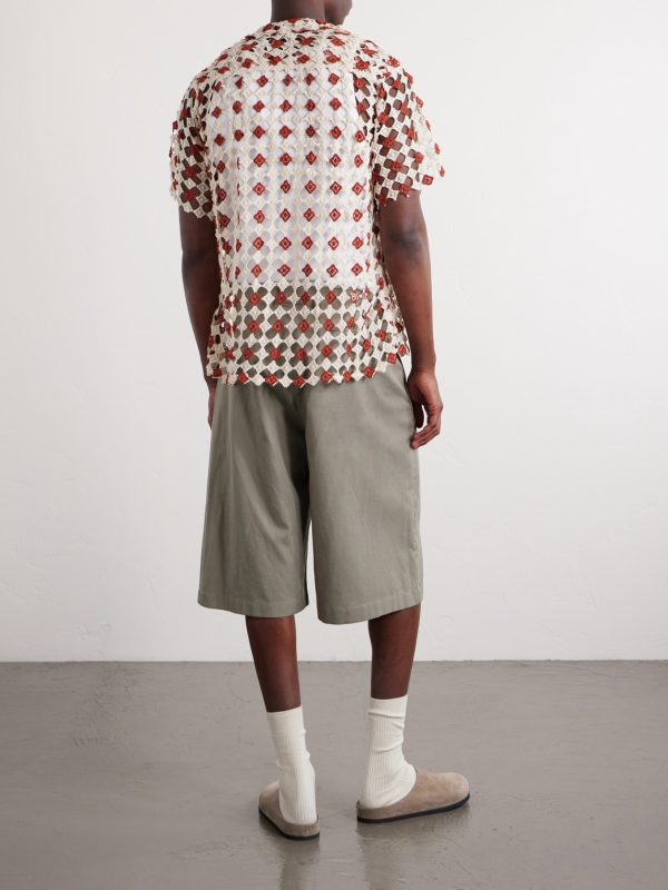 Cotton-Lace Shirt - BK