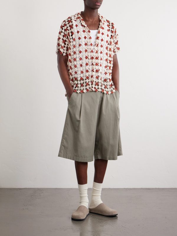 Cotton-Lace Shirt - OU