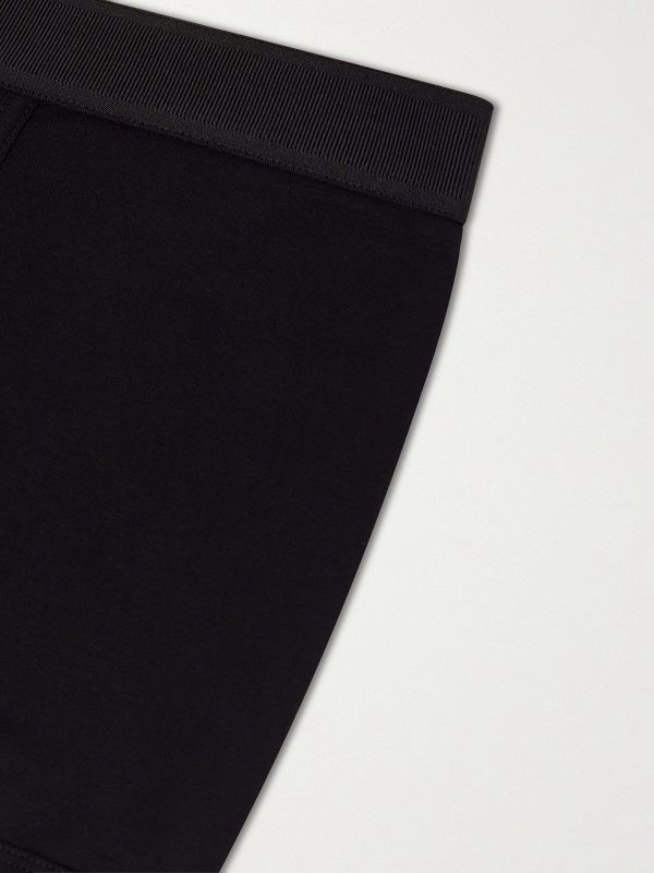 Stretch Cotton-Blend Jersey Boxer Briefs - E1 Stretch Cotton-Blend Jersey Boxer Briefs - E1