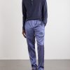 Printed Silk-Blend Satin Pyjama Trousers - OU