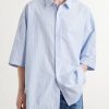 Soffia Striped Cotton-Poplin Shirt - FR Soffia Striped Cotton-Poplin Shirt - FR