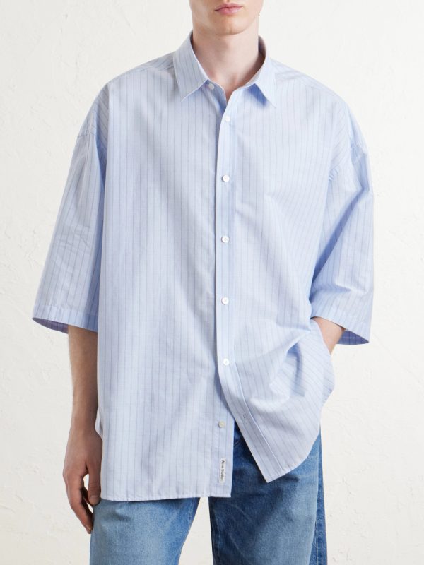 Soffia Striped Cotton-Poplin Shirt - FR Soffia Striped Cotton-Poplin Shirt - FR