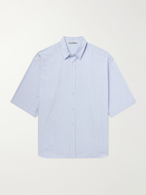 Soffia Striped Cotton-Poplin Shirt Soffia Striped Cotton-Poplin Shirt