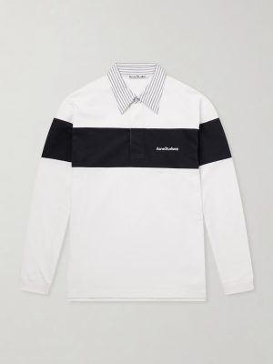 Logo-Embroidered Cotton-Jersey Polo Shirt