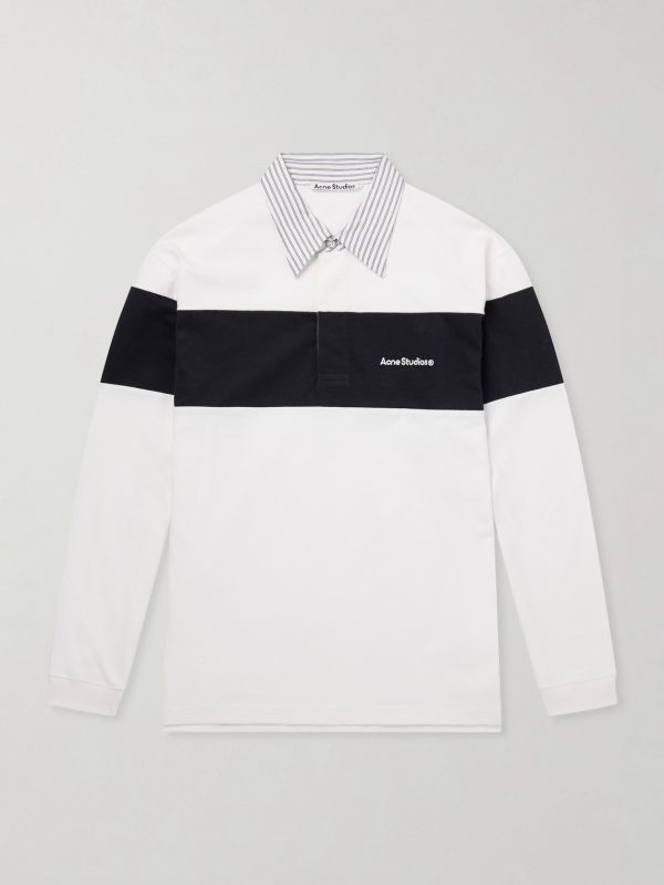 Logo-Embroidered Cotton-Jersey Polo Shirt Logo-Embroidered Cotton-Jersey Polo Shirt