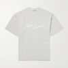 Logo-Embroidered Cotton-Piqué T-Shirt