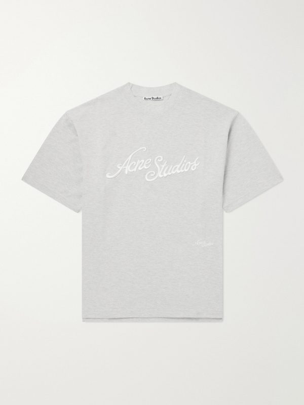 Logo-Embroidered Cotton-Piqué T-Shirt