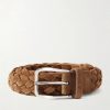 2cm Woven Suede Belt 2cm Woven Suede Belt