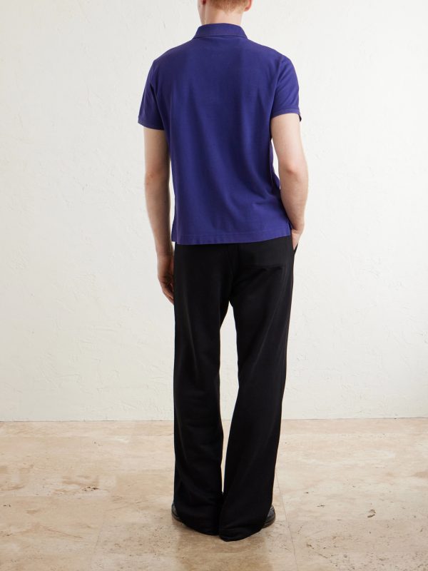 Logo-Embroidered Cotton-Piqué Polo Shirt - BK Logo-Embroidered Cotton-Piqué Polo Shirt - BK