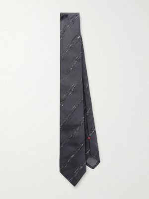 8cm Silk and Cotton-Blend Tie