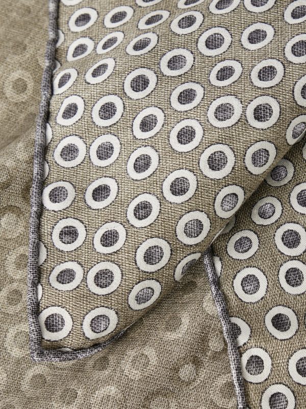 Polka-Dot Silk Pocket Square - CU Polka-Dot Silk Pocket Square - CU