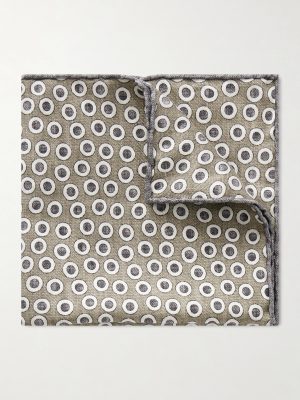 Polka-Dot Silk Pocket Square Polka-Dot Silk Pocket Square