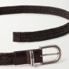 2cm Woven Leather Belt - E1 2cm Woven Leather Belt - E1