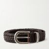2cm Woven Leather Belt 2cm Woven Leather Belt
