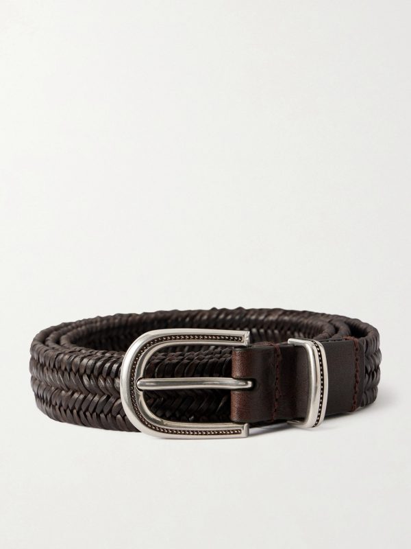 2cm Woven Leather Belt 2cm Woven Leather Belt