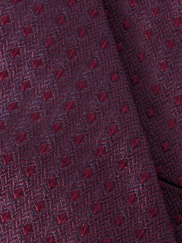8cm Polk-Dot Silk-Jacquard Tie - CU 8cm Polk-Dot Silk-Jacquard Tie - CU
