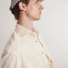 Logo-Embroidered Leather-Trimmed Cotton-Twill Baseball Cap - FR Logo-Embroidered Leather-Trimmed Cotton-Twill Baseball Cap - FR