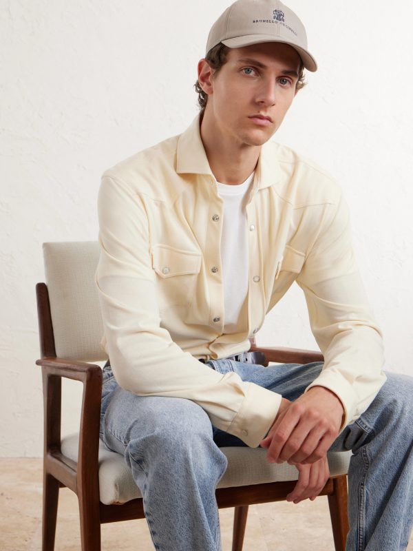 Logo-Embroidered Leather-Trimmed Cotton-Twill Baseball Cap - OU Logo-Embroidered Leather-Trimmed Cotton-Twill Baseball Cap - OU