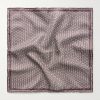 Printed Silk Pocket Square - FR Printed Silk Pocket Square - FR