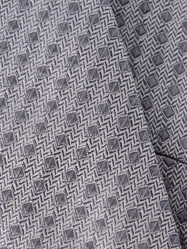 8cm Polk-Dot Silk-Jacquard Tie - CU 8cm Polk-Dot Silk-Jacquard Tie - CU