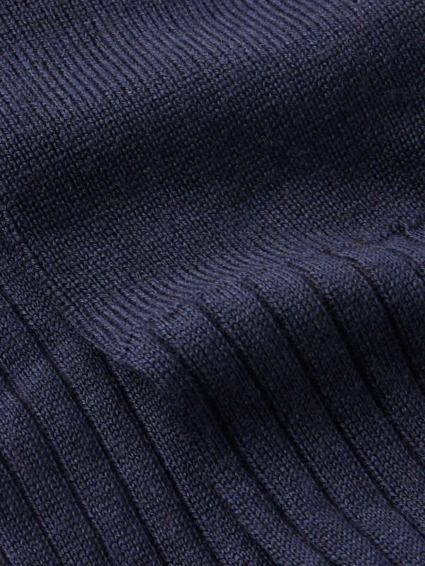 Ribbed Wool and Cashmere-Blend Socks - CU Ribbed Wool and Cashmere-Blend Socks - CU