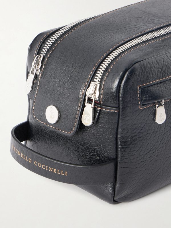 Leather Wash Bag - CU Leather Wash Bag - CU