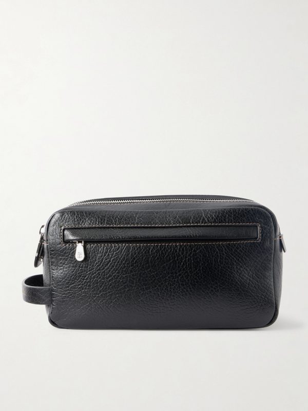 Leather Wash Bag Leather Wash Bag