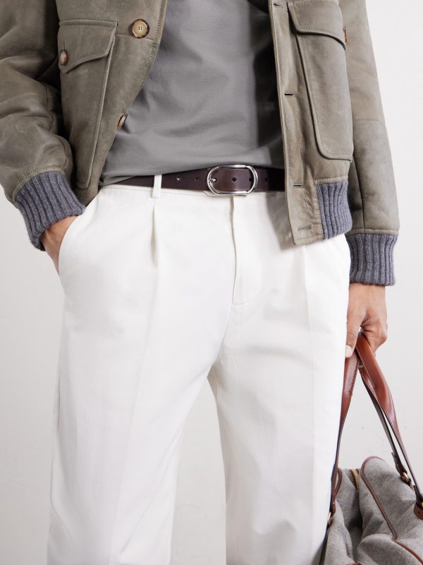 3cm Leather Belt - OU 3cm Leather Belt - OU