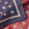 Printed Silk Pocket Square - CU Printed Silk Pocket Square - CU