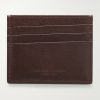 Logo-Debossed Full-Grain Leather Cardholder - BK Logo-Debossed Full-Grain Leather Cardholder - BK