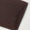 Logo-Debossed Full-Grain Leather Cardholder - CU Logo-Debossed Full-Grain Leather Cardholder - CU