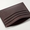 Logo-Debossed Full-Grain Leather Cardholder - E1 Logo-Debossed Full-Grain Leather Cardholder - E1