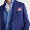 Printed Silk Pocket Square - OU Printed Silk Pocket Square - OU