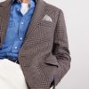 Printed Silk Pocket Square - OU Printed Silk Pocket Square - OU