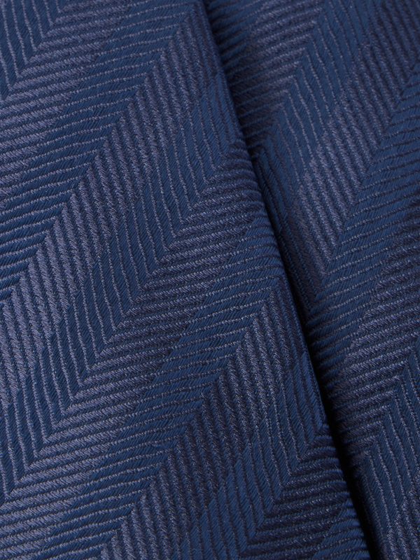 8cm Striped Silk-Jacquard Tie - CU