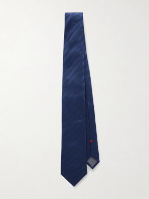 8cm Striped Silk-Jacquard Tie