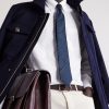 8cm Striped Silk-Jacquard Tie - OU