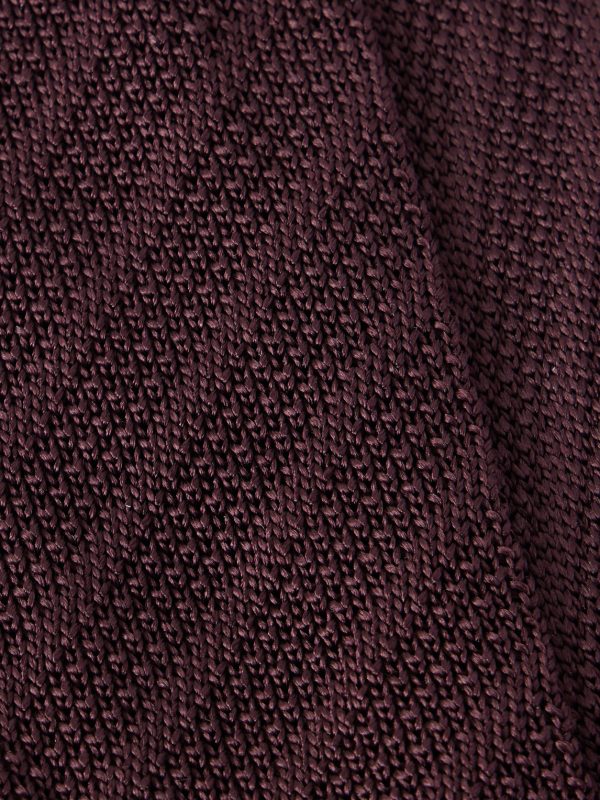 8cm Knitted Silk Tie - CU 8cm Knitted Silk Tie - CU